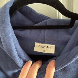 Comfrt XL Pacific Blue Standard Hoodie and Pants Set